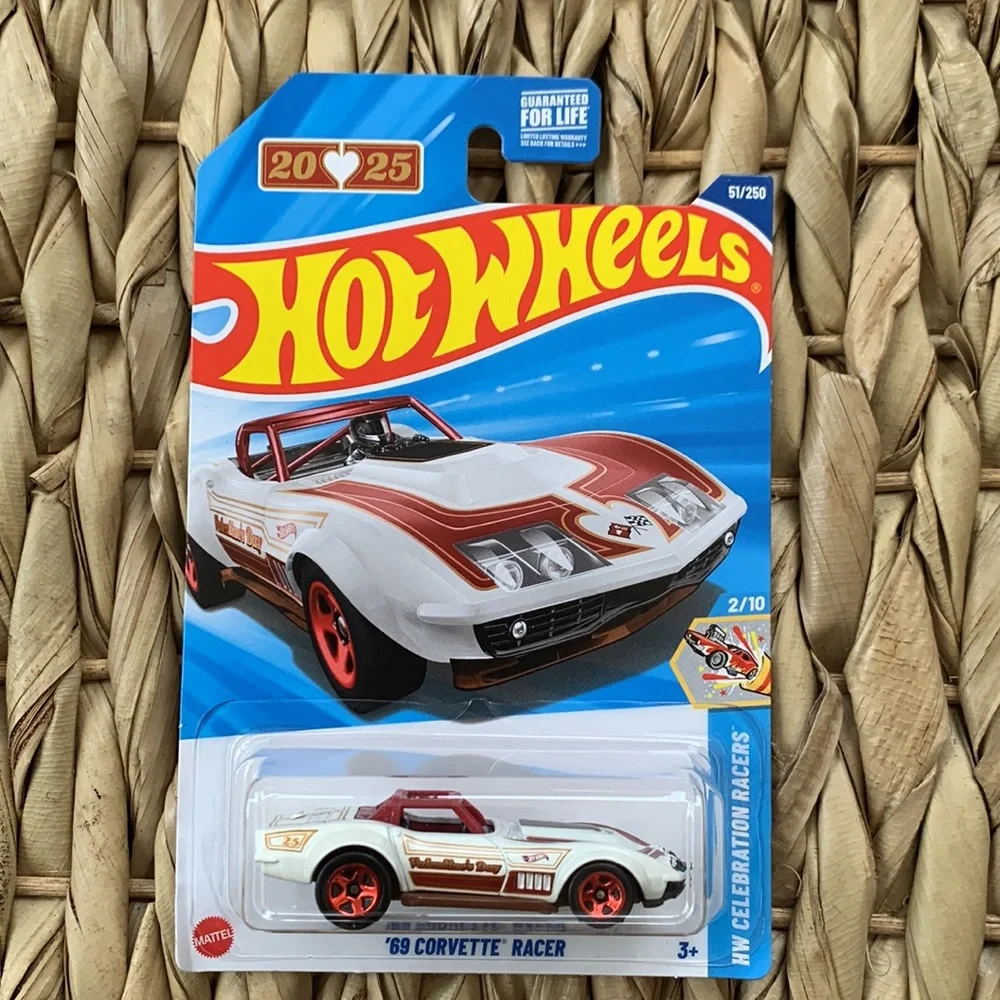 1969 Chevy Corvette Racer 69 Chevrolet Valentine Car Hot Wheels Hotwheels 2025 🆕